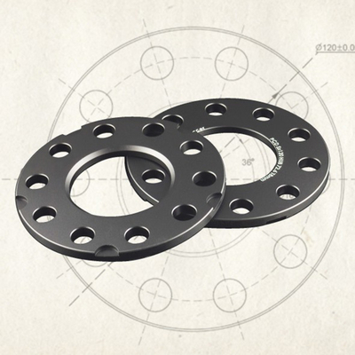 espaciador plano de aluminio forjado 3m m de la rueda del billete para el chasis de BMW E y el chasis de F