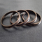 El CNC los anillos céntricos finos estupendos del eje de Aliuminum 66,6 a 57,1 anodiza capas